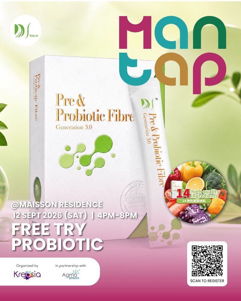 Free Try Probiotic, Pre and Probiotic Fibre by DSlim